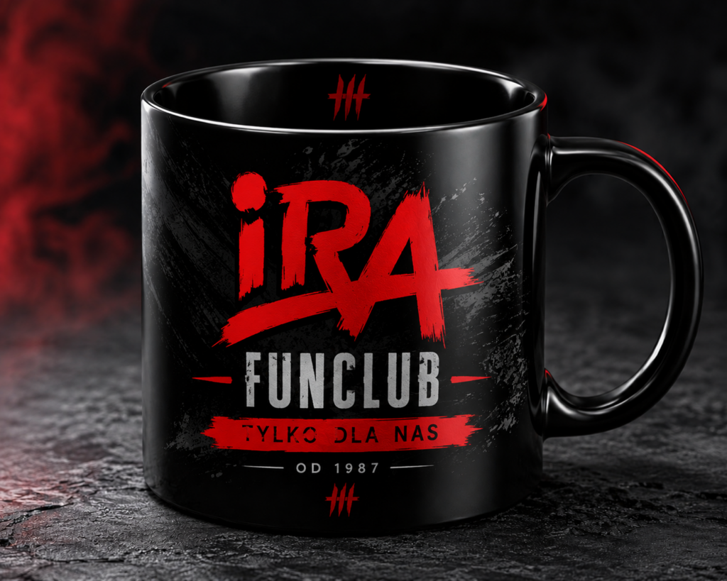 Kubek funclubu zespołu ira